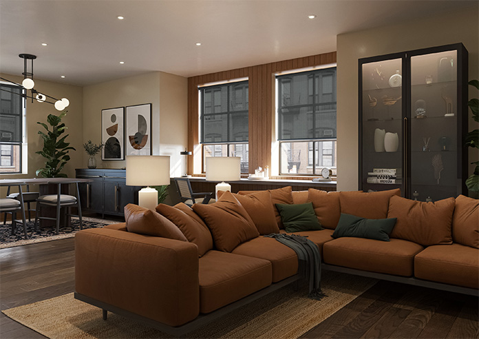 Screenview (FR), Charcoal - Twist&Fit Roller Blind - Image 7